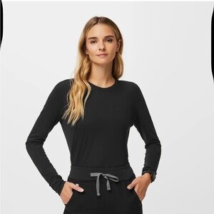 Black Underscrub top